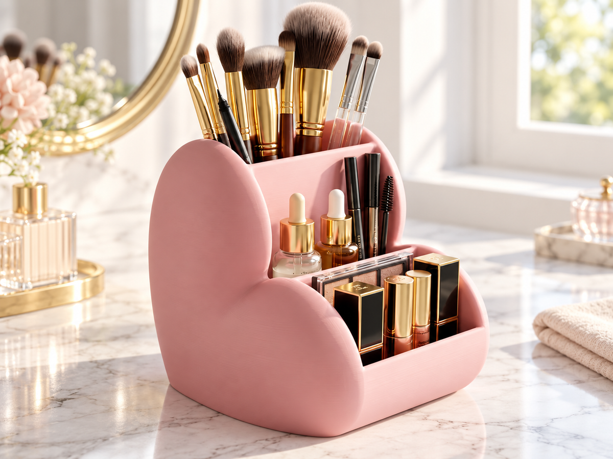 Organizador de maquillaje 3D